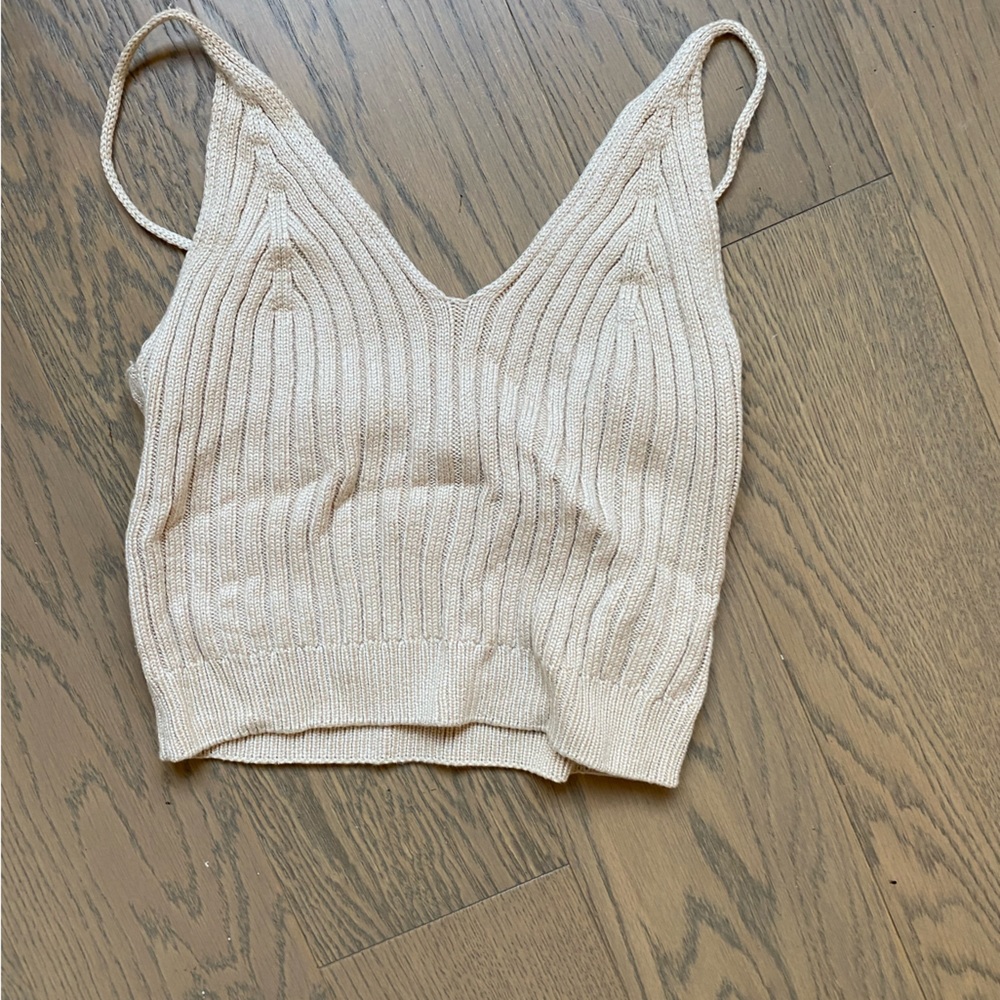 Tan tank top